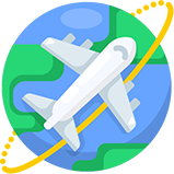 急な旅行や出張にも便利