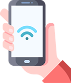 現地で使用した日数分だけ請求で安心